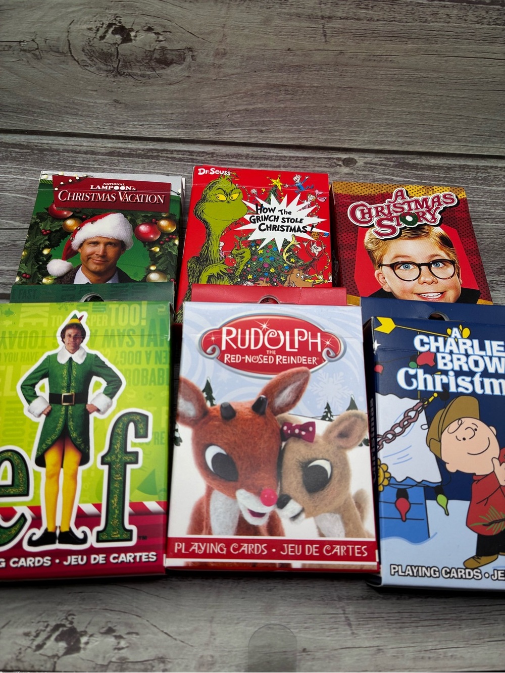 NWT Christmas Playing Cards Bundle